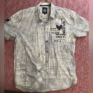 Affliction Button up